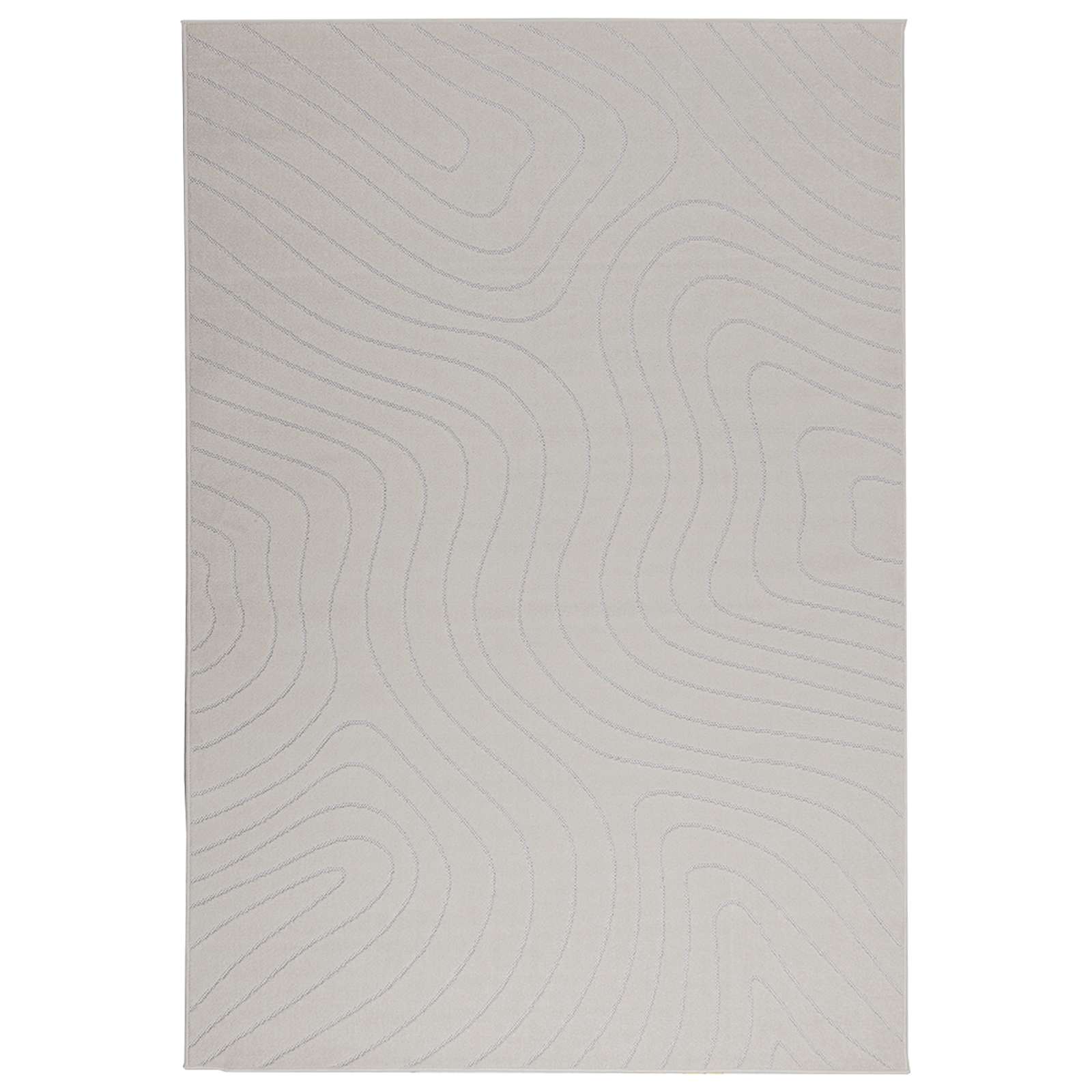 Vidaxl vloerkleden rechthoekig huarte crème 200 x 140 cm polyester