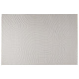 Vidaxl binnen- en buitentapijt palmeras crème 240 x 340 cm polyester - afbeelding 2