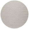Vidaxl vloerkleden rond huarte crème ø 120 cm polyester