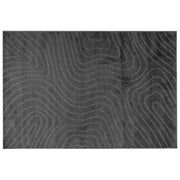 Vidaxl binnen- en buitentapijt palmeras antraciet 230 x 160 cm - afbeelding 2