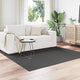 Vidaxl vloerkleden vierkant huarte antraciet 200 x 200 cm polyester