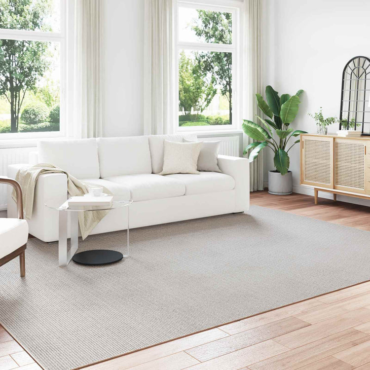 Vidaxl binnen kleed lugo crèmekleurig 280 x 200 cm polyester