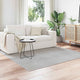 Vidaxl vloerkleden vierkant huarte crème 200 x 200 cm polyester