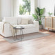 Vidaxl binnen kleed lugo taupe 80 x 150 cm polyester