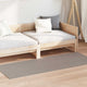 Vidaxl binnen kleed lugo taupe 80 x 200 cm polyester