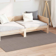 Vidaxl binnen kleed lugo taupe 160 x 230 cm polyester - afbeelding 1