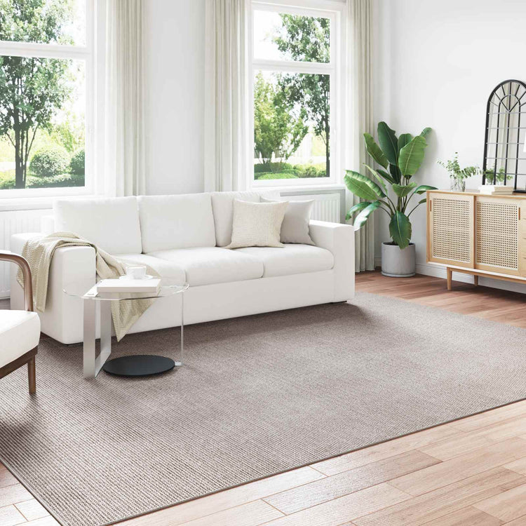 Vidaxl binnen kleed lugo taupe 200 x 280 cm polyester