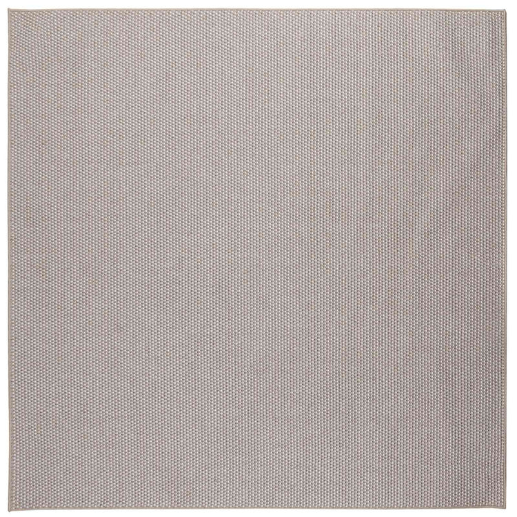 Vidaxl binnen kleed lugo taupe 240 x 240 cm polyester