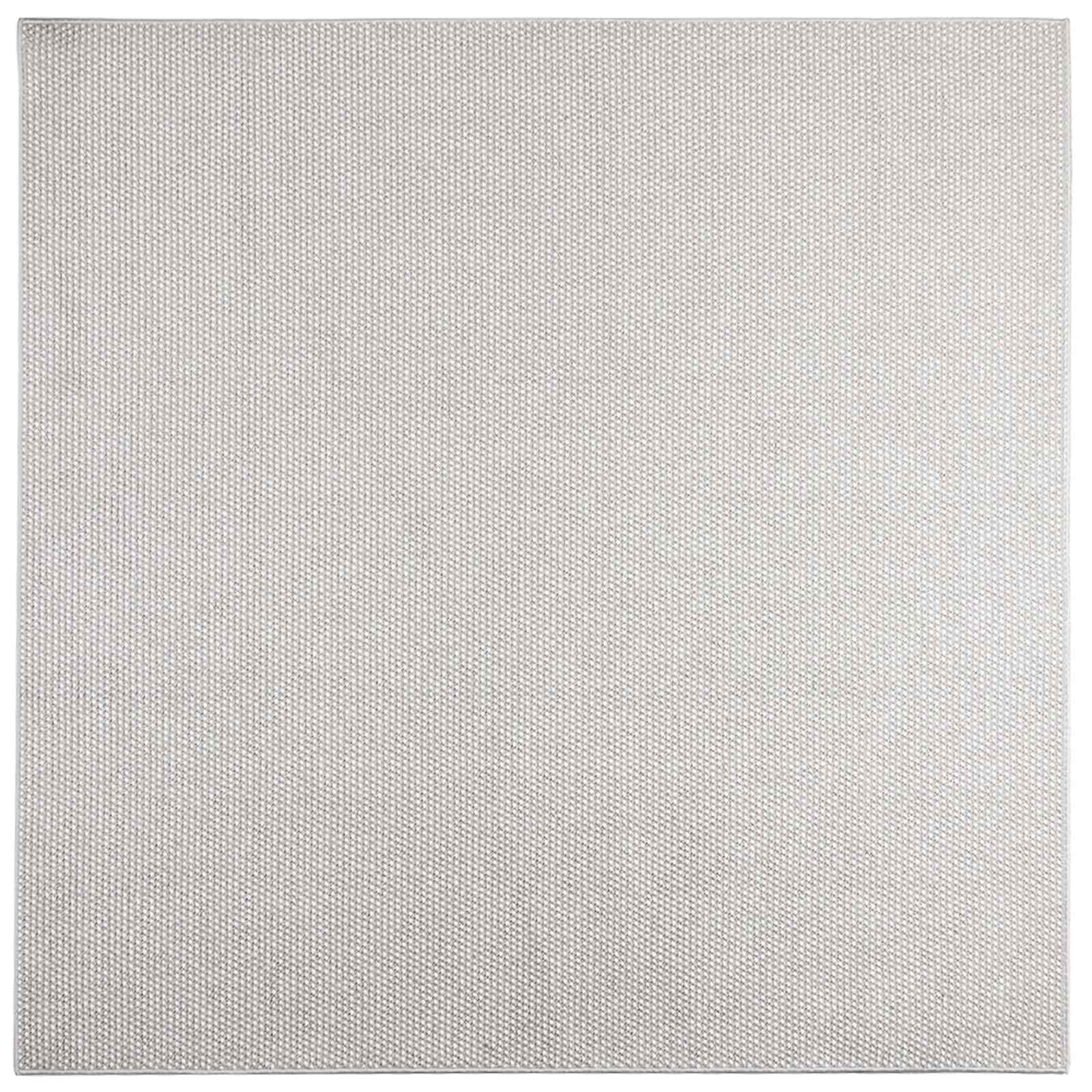 Vidaxl vloerkleden huarte crème en grijs 200 x 200 cm polyester