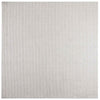 Vidaxl vloerkleden huarte crème en grijs 240 x 240 cm polyester