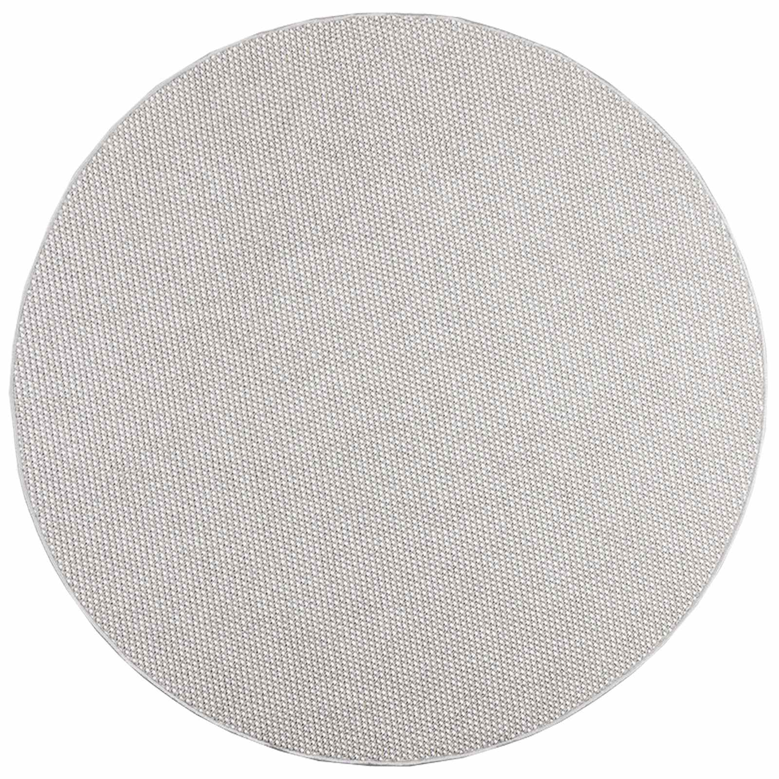 Vidaxl vloerkleden rond huarte crème en grijs ø 120 cm polyester