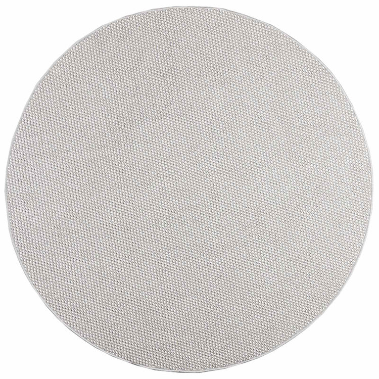 Vidaxl vloerkleden rond huarte crème en grijs ø 160 cm polyester