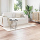Vidaxl vloerkleden rechthoekig huarte crème 200 x 80 cm polyester