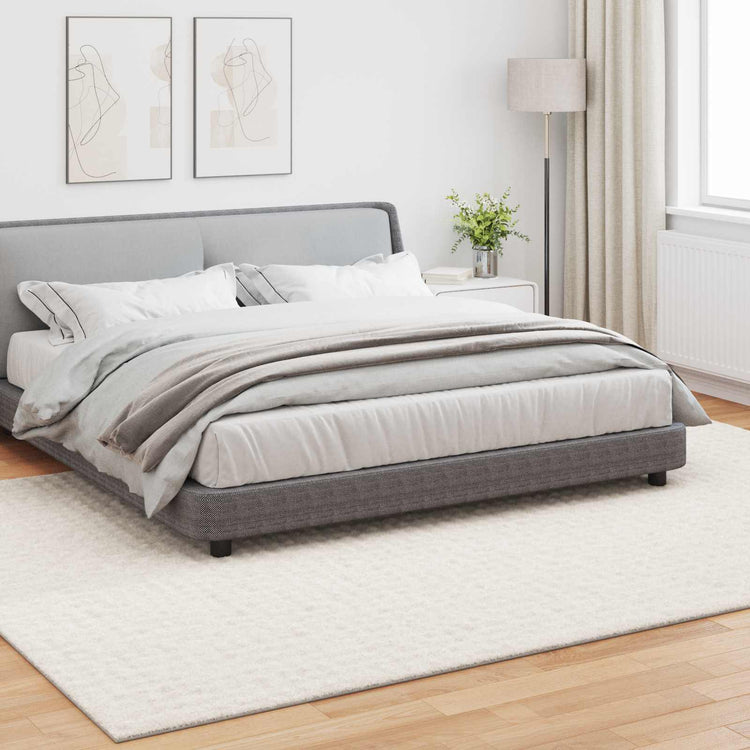 Vidaxl vloerkleden sirolo crèmekleurig 280 x 200 cm polyester