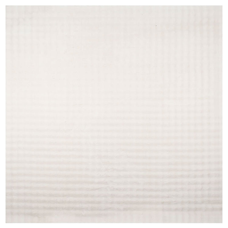 Vidaxl vloerkleden vierkant huarte crème 200 x 200 cm polyester