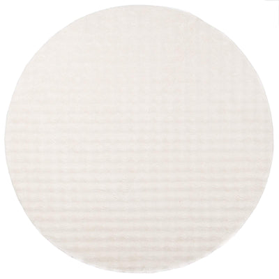 Vidaxl vloerkleden rond huarte crème ø 160 cm polyester