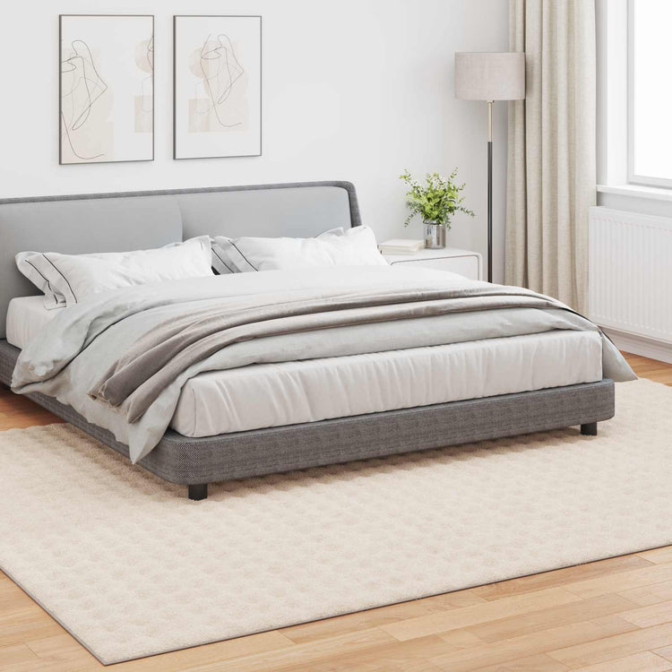 Vidaxl vloerkleden rechthoekig sirolo beige 340 x 240 cm polyester