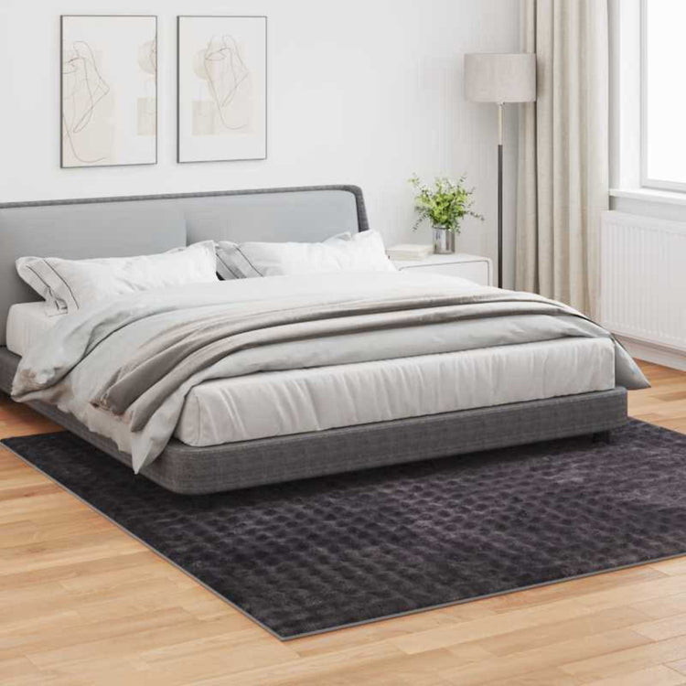Vidaxl vloerkleden vierkant sirolo beige 120 x 120 cm polyester