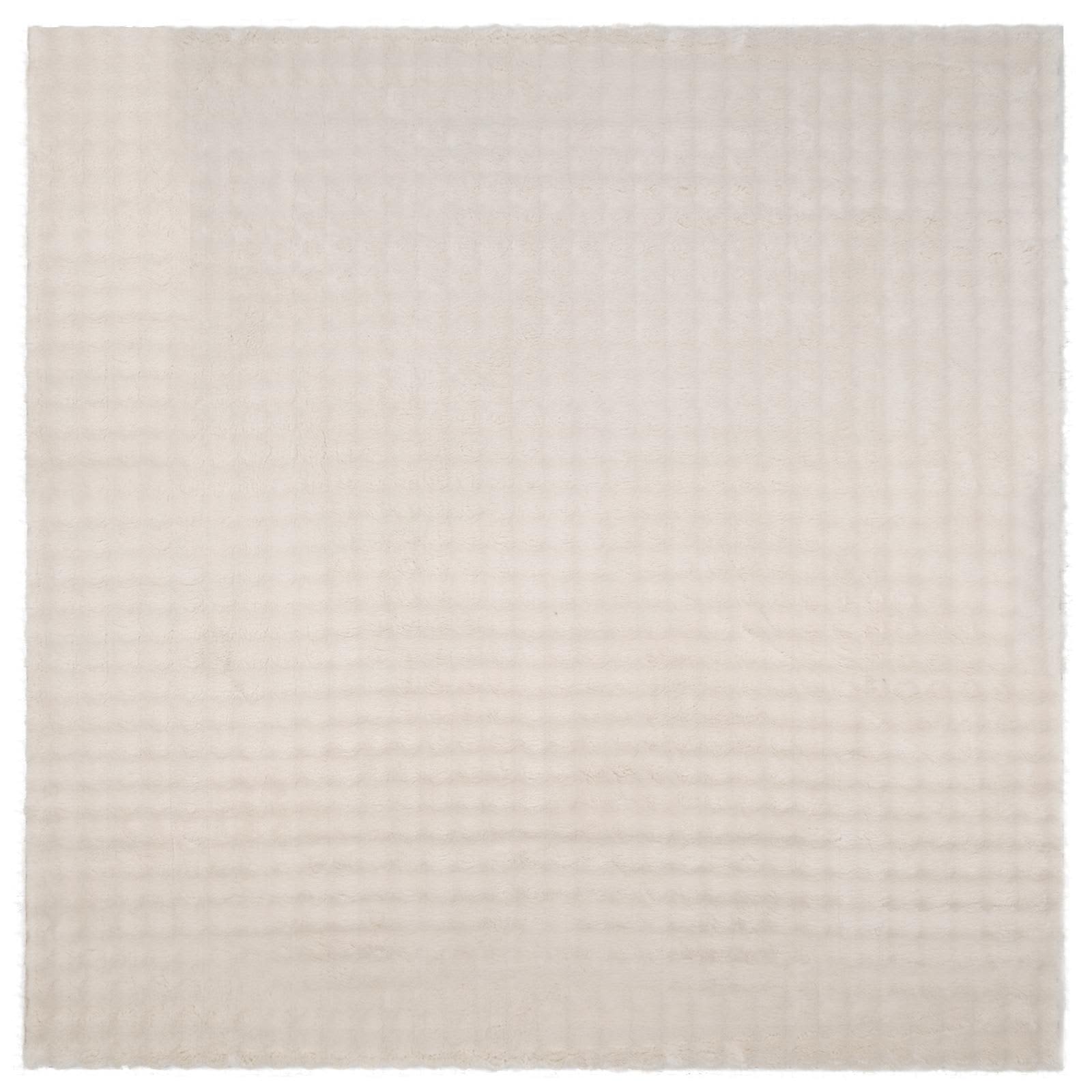 Vidaxl vloerkleden vierkant huarte beige 120 x 120 cm polyester