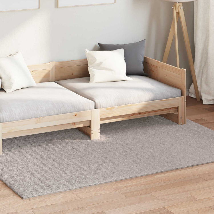 Vidaxl vloerkleden rechthoekig huarte zand 200 x 140 cm polyester
