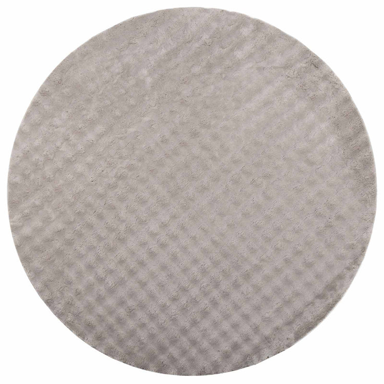 Vidaxl vloerkleden rond sirolo zand ø 120 cm polyester