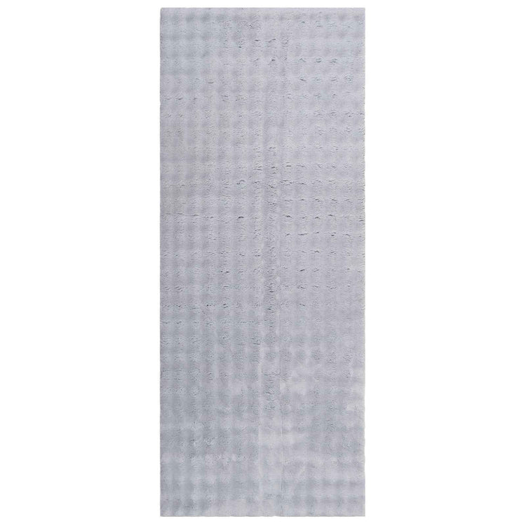 Vidaxl vloerkleden rechthoekig sirolo grijs 200 x 80 cm polyester