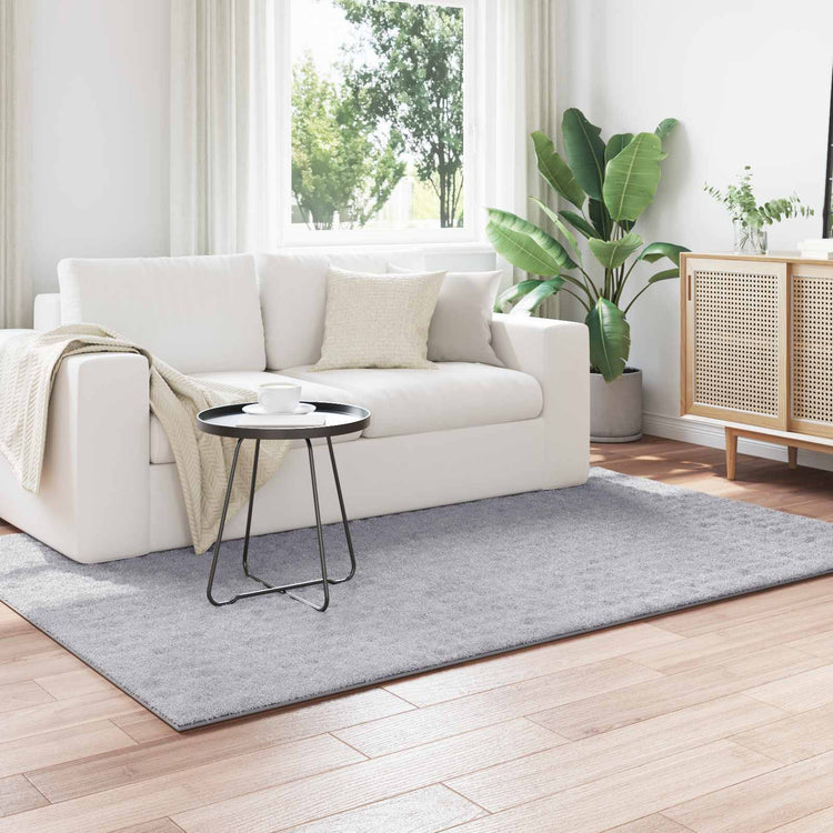 Vidaxl vloerkleden rechthoekig sirolo grijs 200 x 140 cm polyester