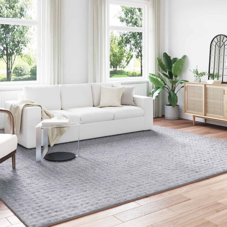 Vidaxl vloerkleden rechthoekig sirolo grijs 280 x 200 cm polyester