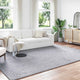 Vidaxl vloerkleden rechthoekig huarte grijs 280 x 200 cm polyester