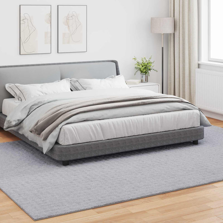 Vidaxl vloerkleden rechthoekig sirolo grijs 280 x 200 cm polyester