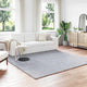 Vidaxl vloerkleden vierkant huarte grijs 240 x 240 cm polyester