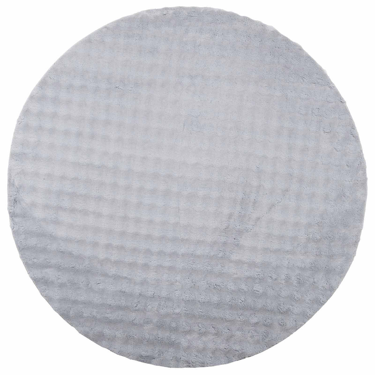 Vidaxl vloerkleden rond huarte grijs ø 160 cm polyester