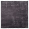 Vidaxl vloerkleden vierkant huarte antraciet 200 x 200 cm polyester