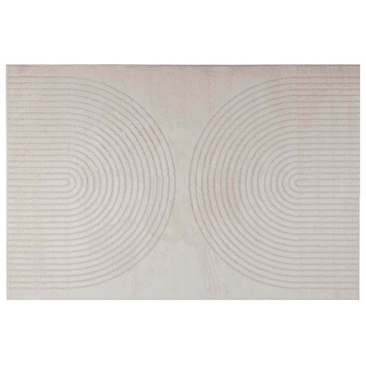 Vidaxl vloerkleden rechthoekig huarte crème 200 x 140 cm polyester