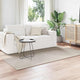 Vidaxl binnen kleed galati crèmekleurig 230 x 160 cm polyester