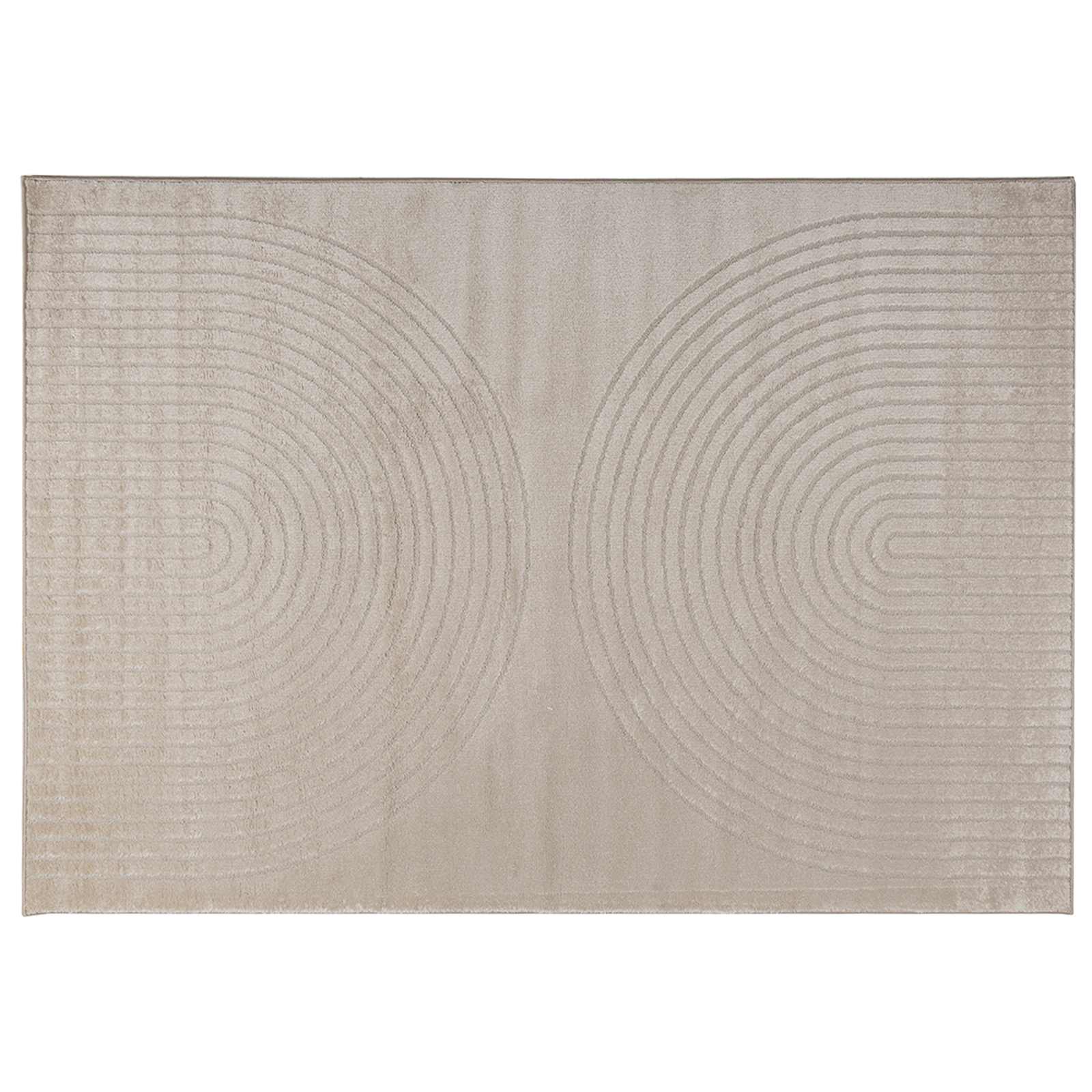 Vidaxl vloerkleden rechthoekig huarte beige 200 x 140 cm polyester