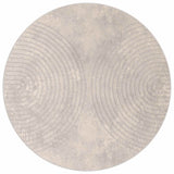 Vidaxl binnen kleed galati beige ø 120 cm polyester - afbeelding 2
