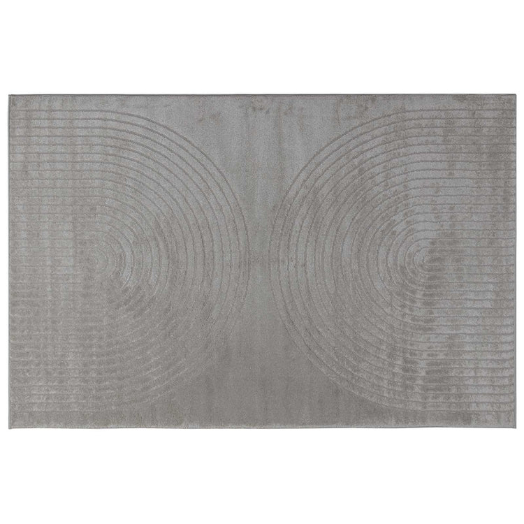 Vidaxl vloerkleden rechthoekig huarte grijs 340 x 240 cm polyester