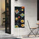 Vidaxl beurs displays 2 st wit 30 x 23,5 x 210 cm staal