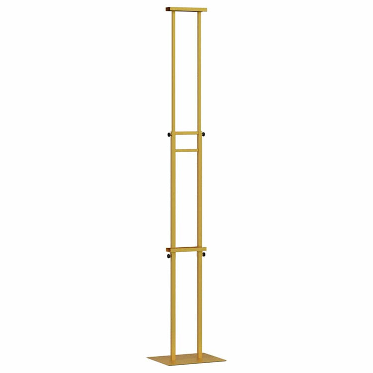 Vidaxl beurs displays goud 30 x 23,5 x 210 cm staal