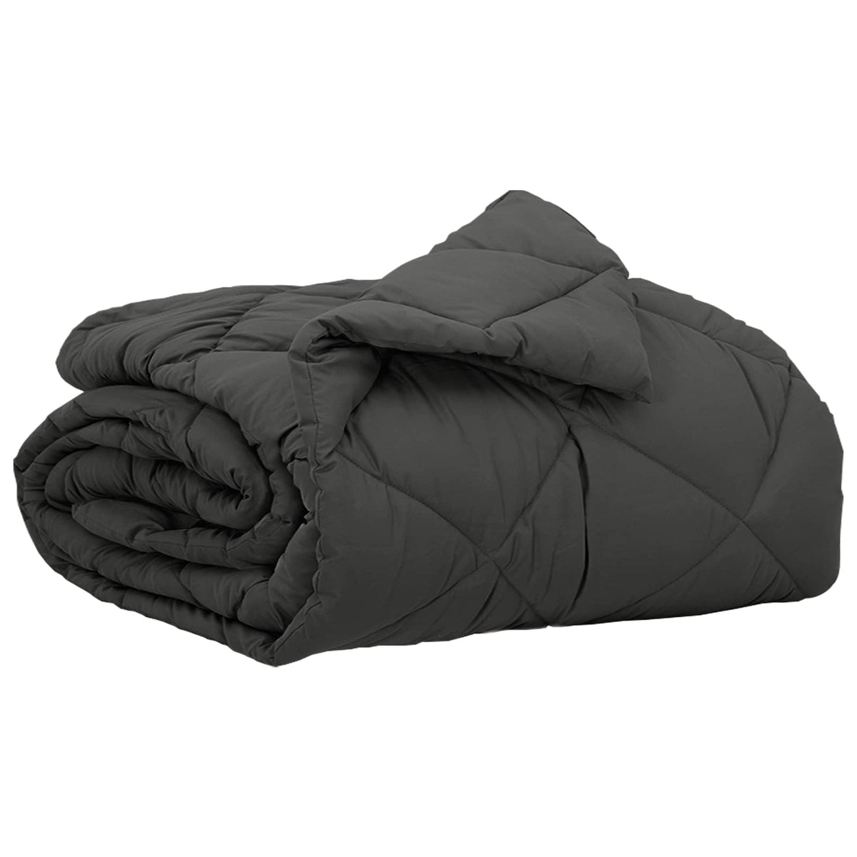 Vidaxl zomer dekbed antraciet 220 x 135 cm microfiber