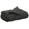 Vidaxl zomer dekbed antraciet 220 x 240 cm microfiber
