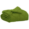 Vidaxl zomer dekbed groen 200 x 140 cm microfiber