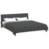 Vidaxl zomer dekbed lichtgrijs en antraciet 240 x 260 cm microfiber