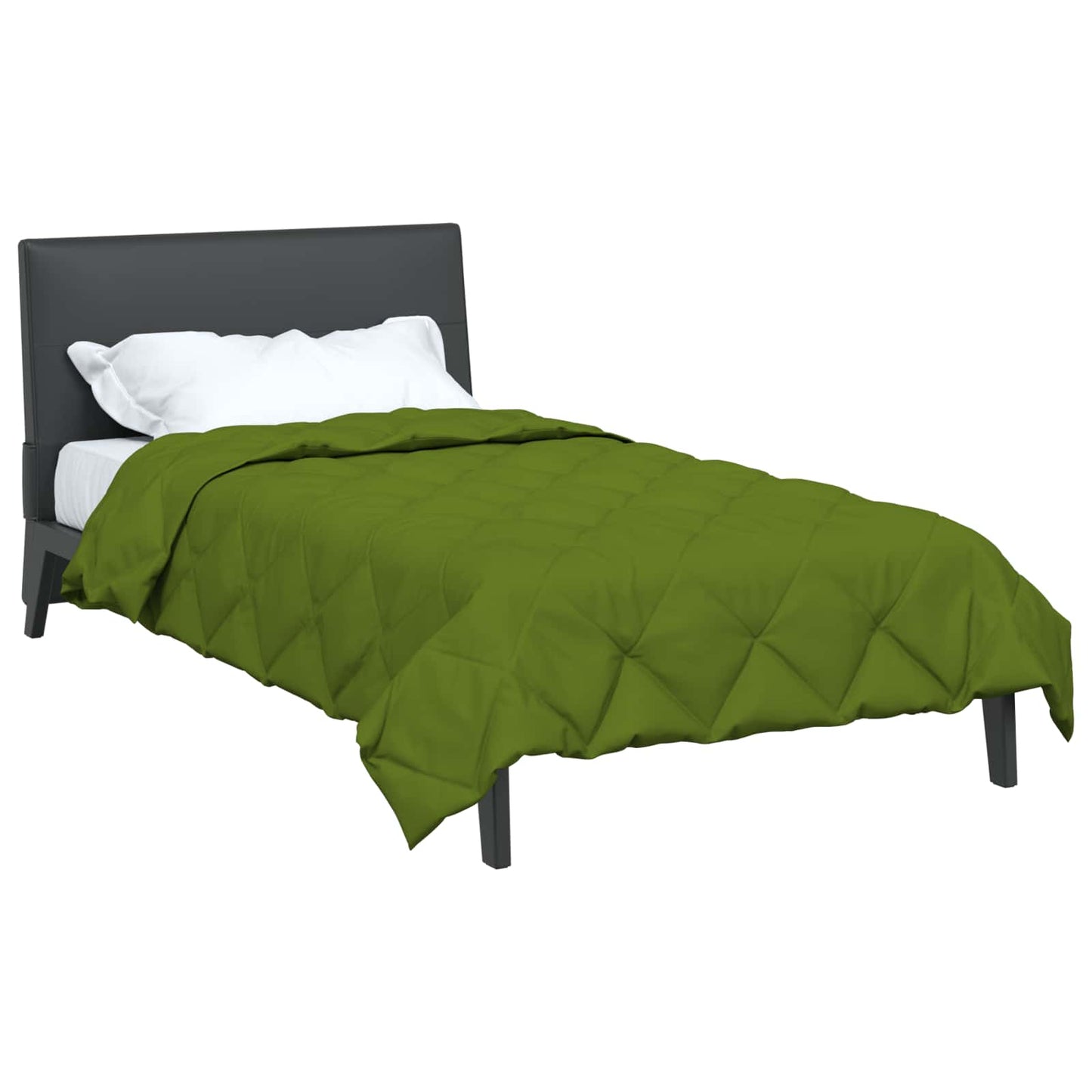 Vidaxl vol jaar dekbed groen 200 x 155 cm microfiber
