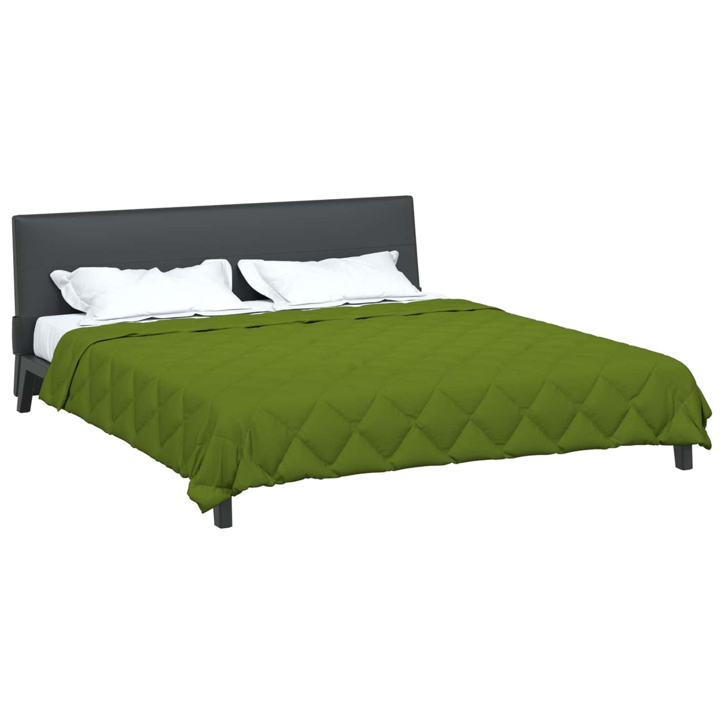 Vidaxl vol jaar dekbed groen 200 x 200 cm microfiber