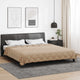 Vidaxl vol jaar dekbed taupe 240 x 200 cm microfiber