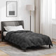 Vidaxl winter dekbed antraciet 220 x 135 cm microfiber