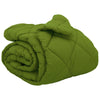 Vidaxl winter dekbed groen 240 x 200 cm microfiber