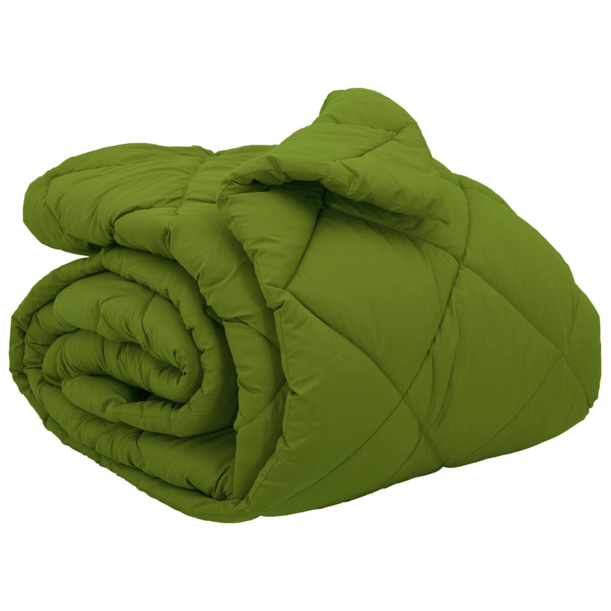 Vidaxl winter dekbed groen 220 x 200 cm microfiber